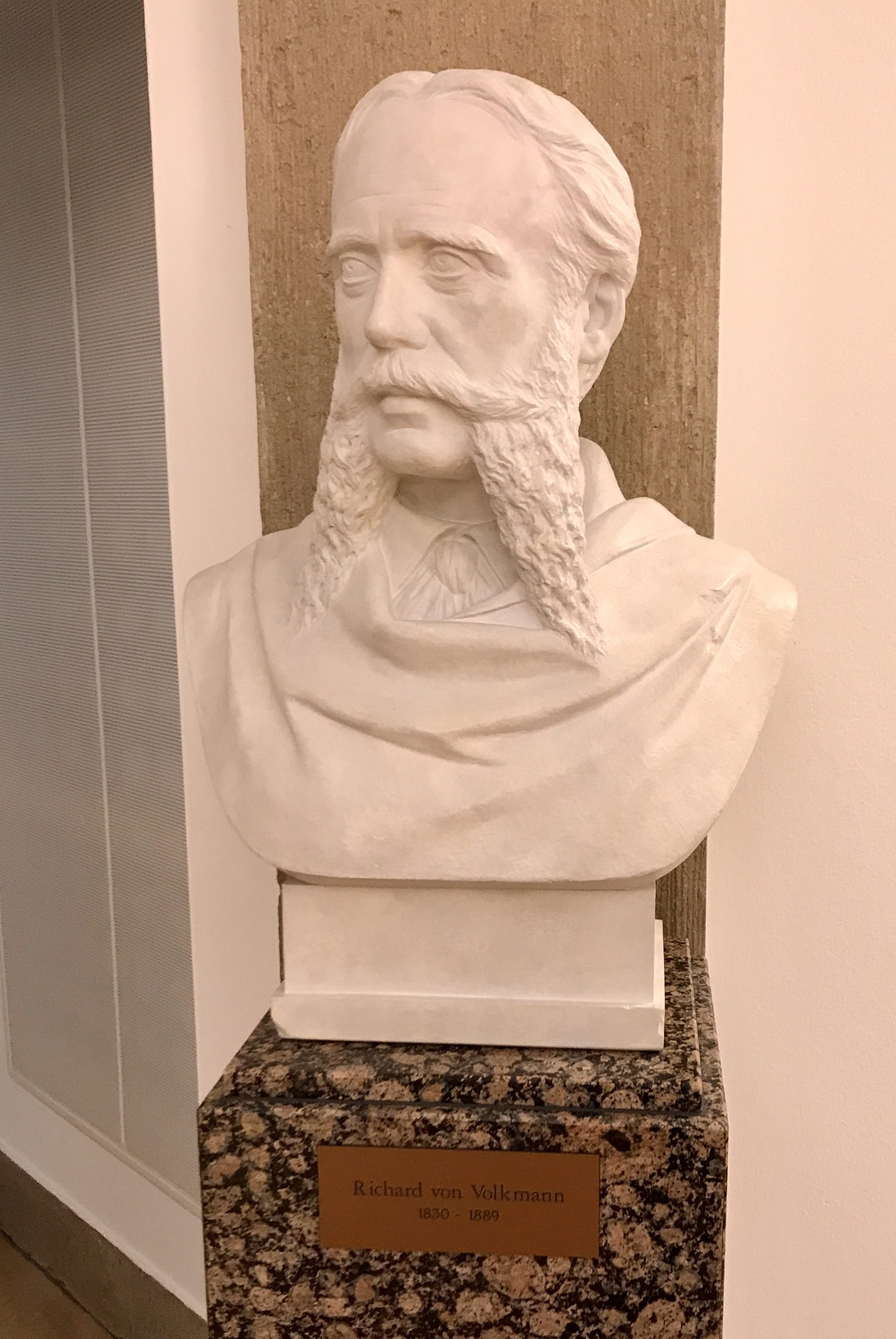 Richard von Volkmann's bust, Langenbeck-Virchow-Haus, Berlin (by Luca Ambrosio).jpg